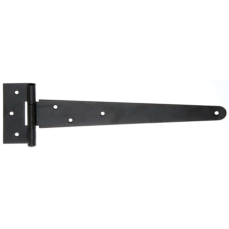 Penture anglaise en acier noire 294 mm ALBERTS