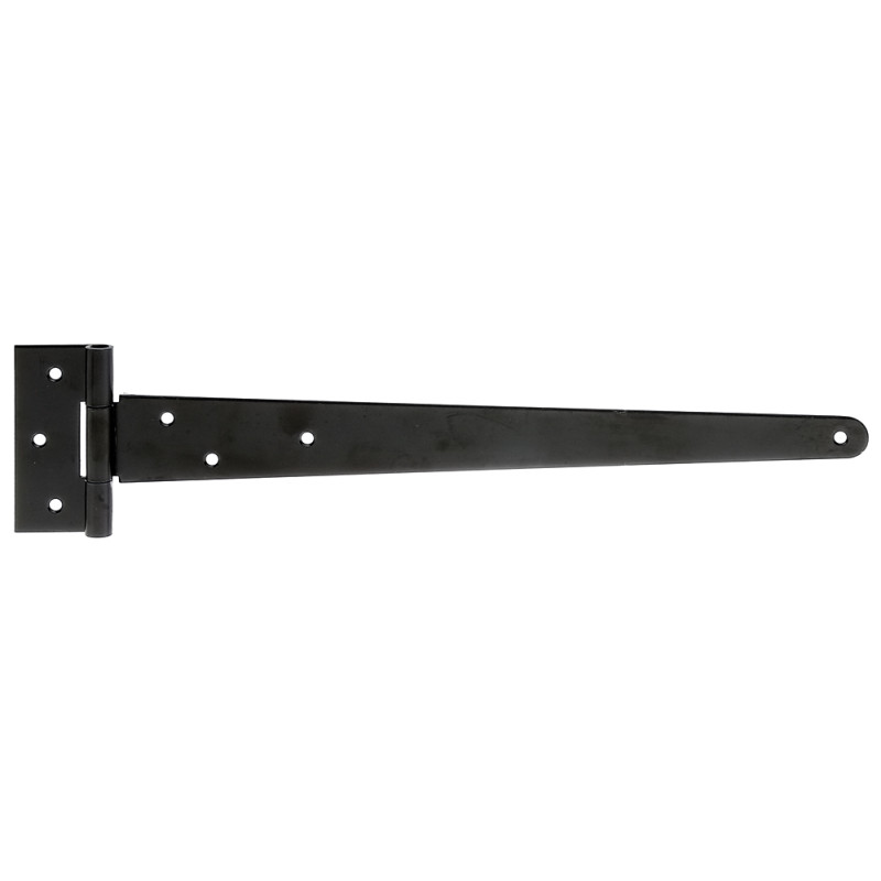 Penture anglaise en acier noire 397 mm ALBERTS