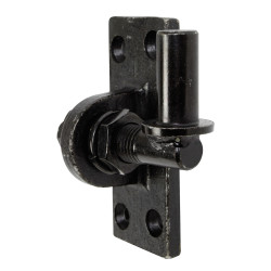 Gond réglable en acier noir Ø 16 x 105 x 45 mm ALBERTS