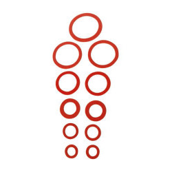 Lot de joints en fibre 19 pièces SOMATHERM