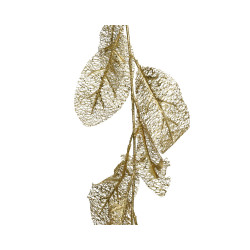 Guirlande Feuilles Dorées 1,9m – Déco Festive
