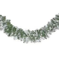 Guirlande de Noël Imperial vert enneigé Ø 20 x 270 cm