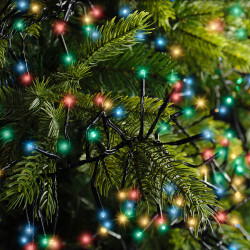 Guirlande grappe intérieure et extérieure 8 fonctions 1512 LED multicouleur 14 m