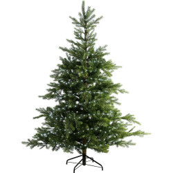 Fil illuminé argenté 240 micro LED blanc froid 11