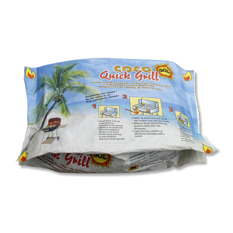 Briquette de coco Quickgrill 1,4 kg