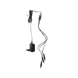 Adaptateur à 3 sorties noir 4