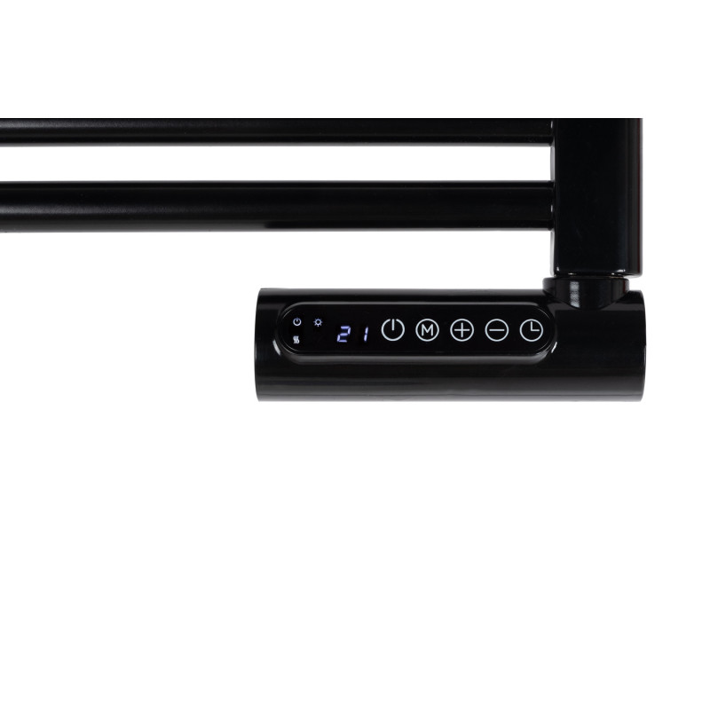 Sèche-serviettes Sani noir 750W – Chaleur & Style | EUROM