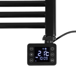 Sèche-serviettes Sani Wifi Noir 600W – Chaleur & Wifi | EUROM