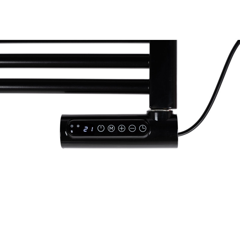 Sèche-serviettes Sani Noir 500W – Chaleur & Style | EUROM