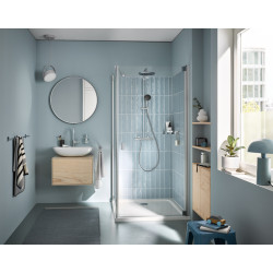 Colonne de douche Vitalio Start 250 Chrome GROHE – Douche Relaxante | GROHE