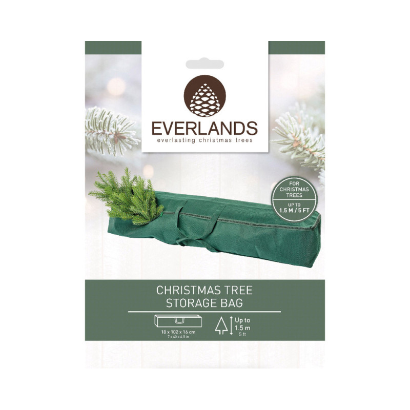 Sac de rangement pour sapin de Noël artificiel 102 x 18 x 16 cm