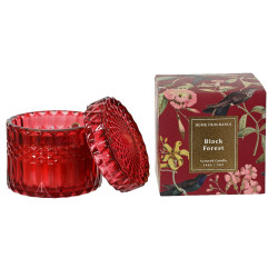 Bougie parfumée Black Forest rouge Ø 9 cm KAEMINGK