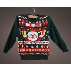 Pull de Noël jacquard LED M DECORIS
