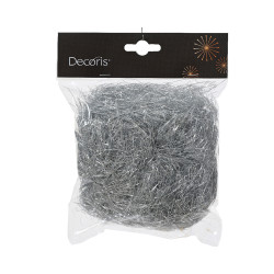 Cheveux d'ange de Noël argentés DECORIS