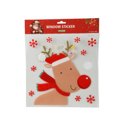 Autocollant de Noël renne 30