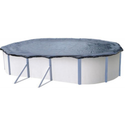 Bâche d'hiver pour piscine ovale 4,6 x 7,6 à 4,75 x 7,85 m TRIGANO Bâche d'hiver pour piscine ovale 4,6 x 7,6 à 4,75 x 7,85 m TRIGANO