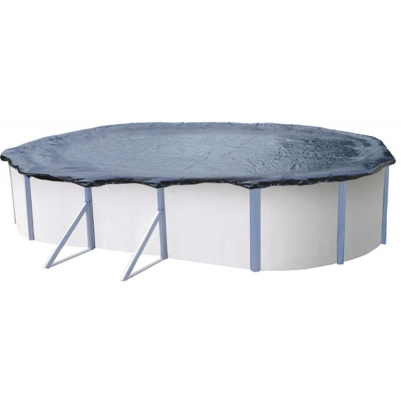 Bâche d'hiver pour piscine ovale 4,6 x 7,6 à 4,75 x 7,85 m TRIGANO Bâche d'hiver pour piscine ovale 4,6 x 7,6 à 4,75 x 7,85 m TRIGANO