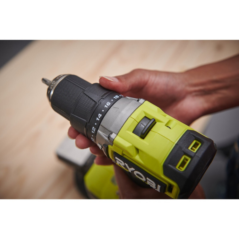Perceuse à percussion RYOBI One+ HP – Puissance & Polyvalence | RYOBI Perceuse à percussion RYOBI One+ HP – Puissance & Polyvalence | RYOBI