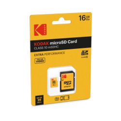 Carte Micro SD 16 Go Kodak – Stockage Rapide | KODAK Carte Micro SD 16 Go Kodak – Stockage Rapide | KODAK