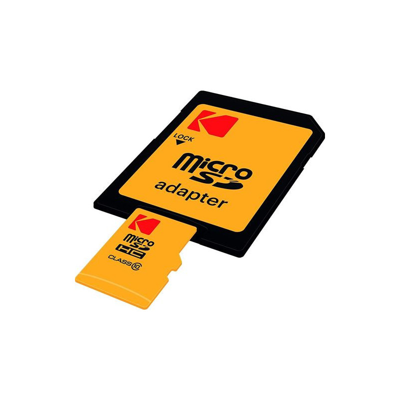 Carte Micro SD 64 Go Kodak Classe 10 – Stockage Rapide | KODAK Carte Micro SD 64 Go Kodak Classe 10 – Stockage Rapide | KODAK