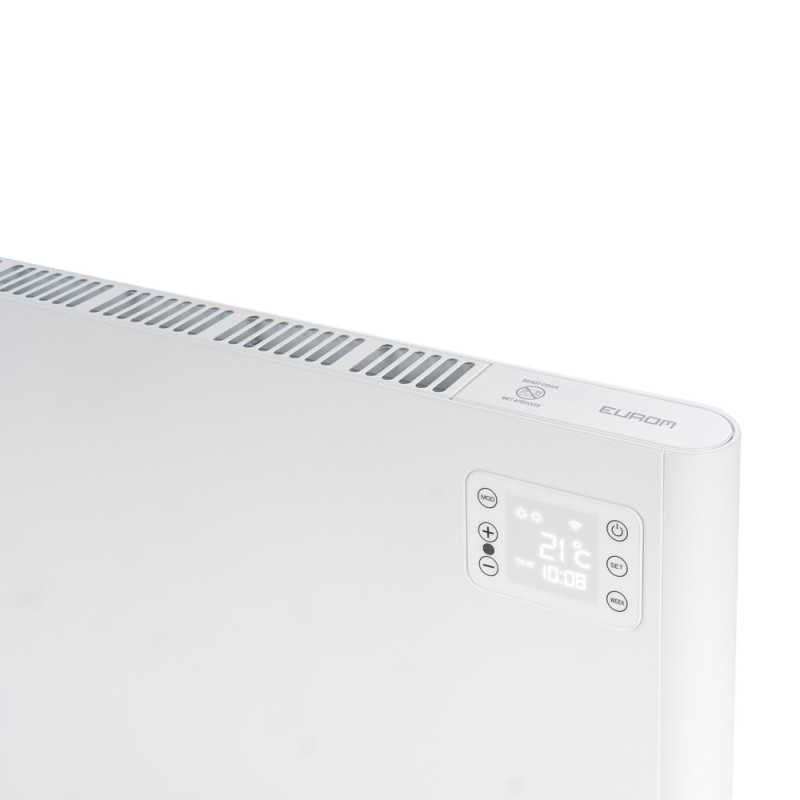 Convecteur Alutherm 2500 Wi-Fi – Chauffage Intelligent | EUROM Convecteur Alutherm 2500 Wi-Fi – Chauffage Intelligent | EUROM