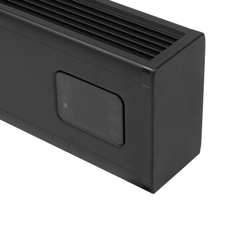 Convecteur Alutherm 2000 Wi-Fi Noir – Chauffage Intelligent Convecteur Alutherm 2000 Wi-Fi Noir – Chauffage Intelligent