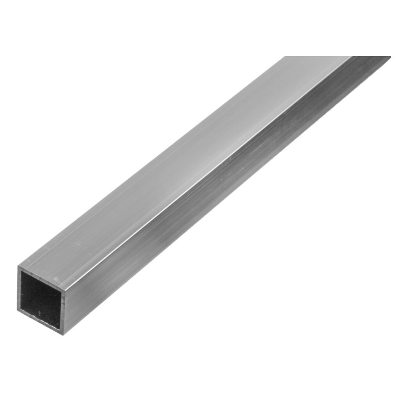 Tube carré en aluminium 15 x 15 x 1 mm 1 m ALBERTS