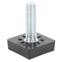 Bouchon en PVC avec vis M8 20 x 20 mm 4 pièces ALBERTS