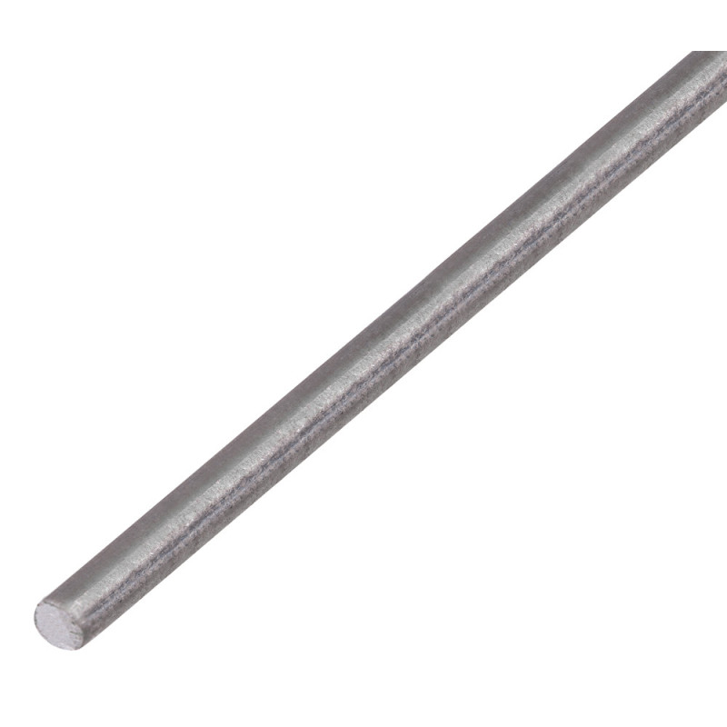 Profilé rond plein en acier Ø 4 mm 1 m ALBERTS