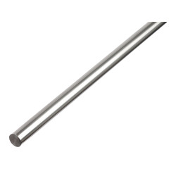 Profilé rond plein en aluminium Ø 10 mm 1 m ALBERTS