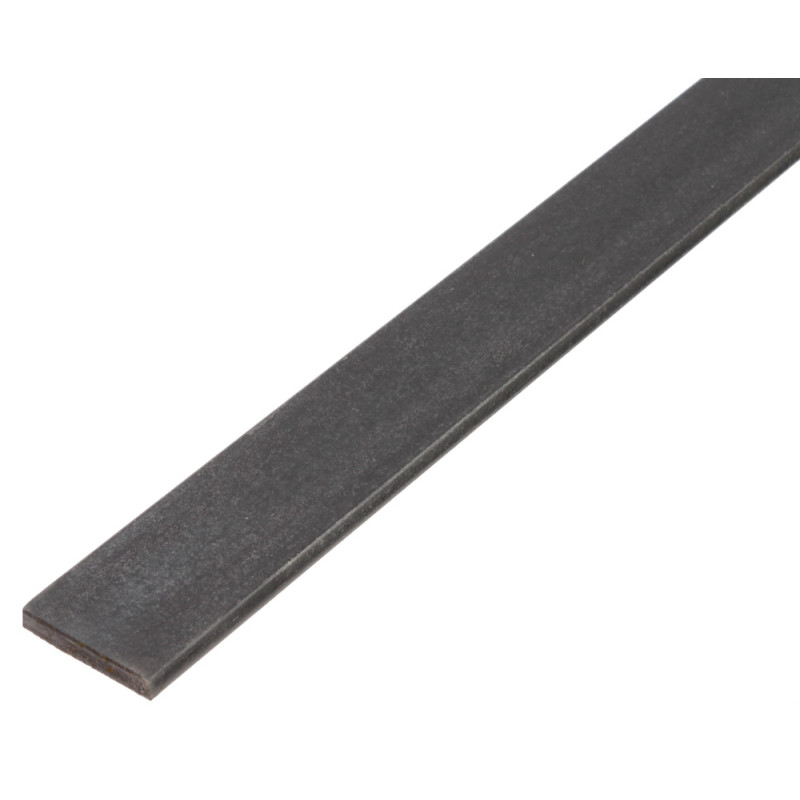Profilé plat en acier 10 x 2 mm 1 m ALBERTS