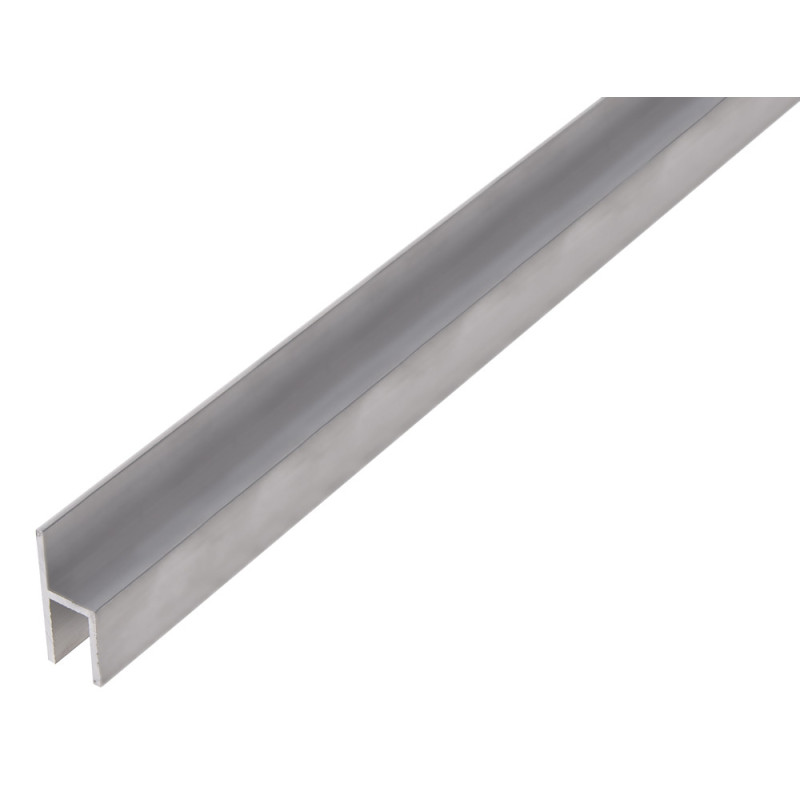 Profilé chaise en aluminium anodisé 26 x 11 x 1
