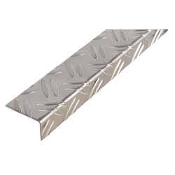 Cornière en aluminium grains de riz 43