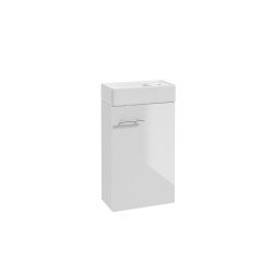 Meuble lave-mains Sani Pack 40cm Blanc – Gain de place | AQUATRENDS