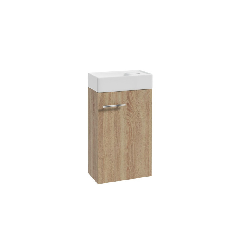 Meuble lave-mains Sani Pack chêne 40 cm AQUATRENDS