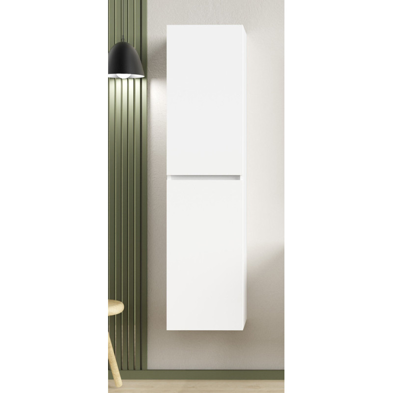 Colonne de salle de bain Rio blanc 40cm – Élégance | AQUATRENDS