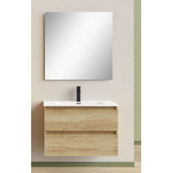 Ensemble salle de bain Rio chêne 80cm – Élégance | AQUATRENDS