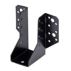 Etrier U en acier noir 45 x 110 mm ALBERTS