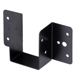 Etrier U léger en acier noir 46 x 66 mm ALBERTS