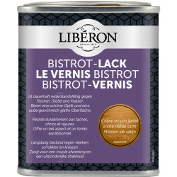 Vernis Bistrot Chêne Moyen Satiné 0,25L – Protection Meuble | LIBERON