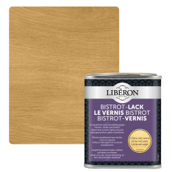 Vernis Bistrot Chêne Clair Satiné 0,25L – Protection Meuble | LIBERON