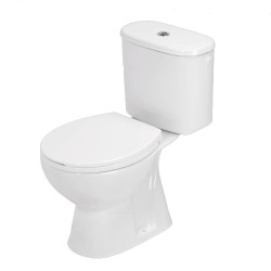 Pack WC à poser Rim-Ovalino sortie verticale – Pratique | LAFINESS