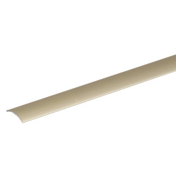 Barre de seuil autoadhésive en aluminium sable 30 x 1 mm 0