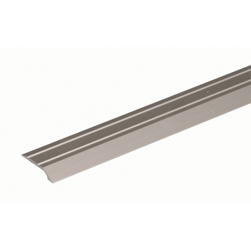 Barre de seuil autoadhésive en aluminium inox 30 x 4 mm 0