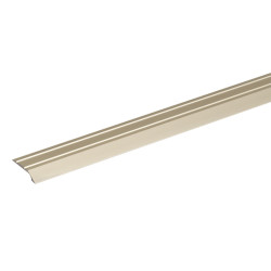 Barre de seuil autoadhésive en aluminium sable 30 x 4 mm 0