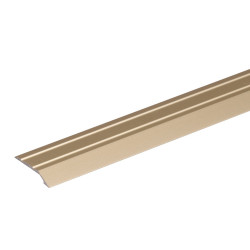 Barre de seuil autoadhésive en aluminium sable 39 x 8 mm 0