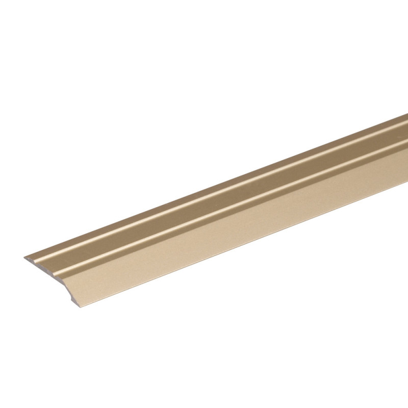 Barre de seuil autoadhésive en aluminium sable 39 x 8 mm 0