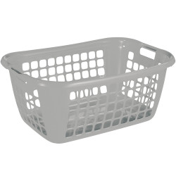 Manne à linge grise 79L – Rangement pratique | SUNWARE