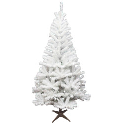Sapin de Noël artificiel blanc 180 cm – Décoration festive