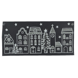 Autocollant de Noël 49 x 23 cm DECORIS